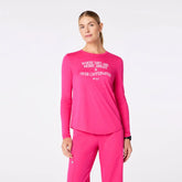 Where Days Are Merry, Bright and Overcaffeinated Long-Sleeved Underscrub