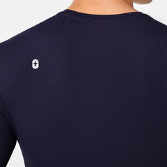 Thomas Ribbed Long-Sleeved Underscrub