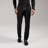 Pierre Slim Tapered Scrub Pant - Black