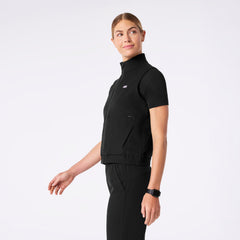 Sydney Scrub Vest - Black