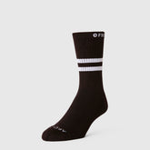 FIGS | ArchTek® Crew Compression Socks 15-20 mmHg - Stripe/Black