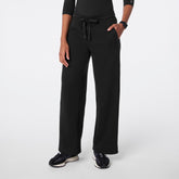 Off-Shift Wide-Leg Sweatpants™ - Black