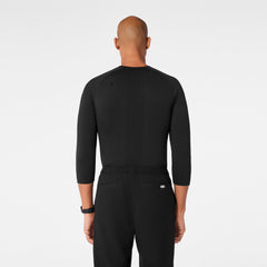 Makato Seamless ¾ Sleeve Underscrub - Black