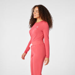 Oxytocin Overload Long-Sleeve Underscrub - Pulmonary Pink