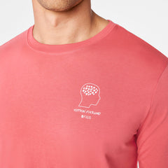 Oxytocin Overload Long-Sleeve Underscrub - Pulmonary Pink