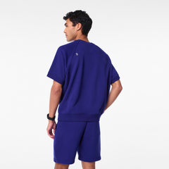 Elliot Short-Sleeve Sweatshirt - Deep Royal Blue
