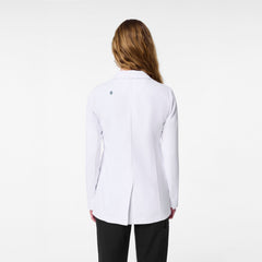 Bellevue Short Slim Lab Coat - White