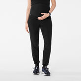 Zamora Maternity Jogger Scrub Pant - Black