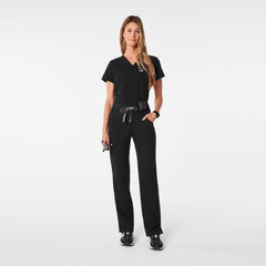 Kade High-Rise Straight-Leg Scrub Pant™ - Black