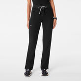 Kade High-Rise Straight-Leg Scrub Pant™ - Black