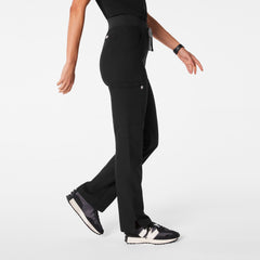 Kade High-Rise Straight-Leg Scrub Pant™ - Black