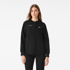Claire Scrub Jacket - Black