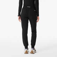 Zamora Ruched Jogger Scrub Pant™ - Black