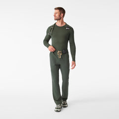 Makato Solid Long-Sleeve Underscrub - Moss