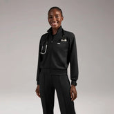 Labelle Bomber Scrub Jacket