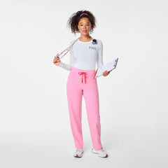 Spring White Long-Sleeved Underscrub