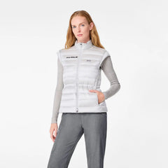 Metallic Puffer Vest