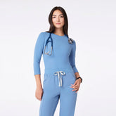 Palmer Ribbed ¾ Sleeve Underscrub