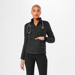 Packable Puffer Jacket - Black