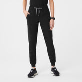 Uman Jogger Scrub Pant - Black
