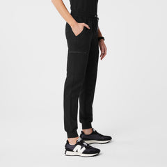 Uman Jogger Scrub Pant - Black