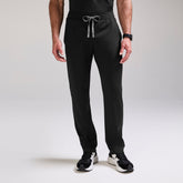 Norris Straight-Leg Scrub Pant - Black