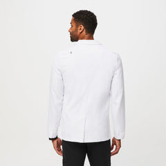 Harlem Classic Short Lab Coat - White
