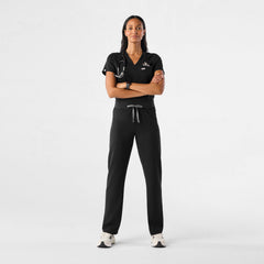 Livingston High-Rise Straight-Leg Scrub Pant™ - Black