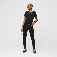Supersoft Short-Sleeve Underscrub - Black
