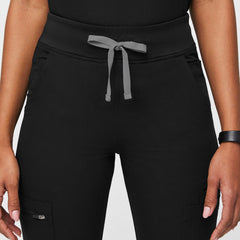 Yola High-Rise Slim Scrub Pant™ - Black