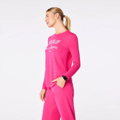 Where Days Are Merry, Bright and Overcaffeinated Long-Sleeved Underscrub
