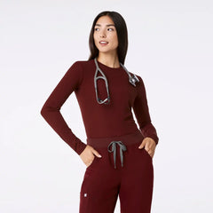 Palmer Ribbed Long-Sleeved Underscrub