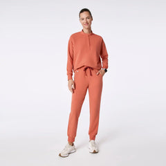 Rafaela™ Oversized Long-Sleeved Scrub Top