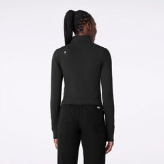 ContourKnit Cropped Scrub Jacket