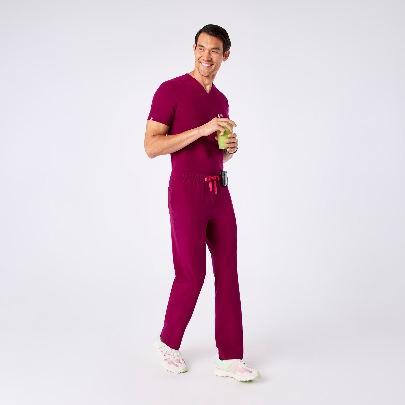 Pisco Straight-Leg Scrub Pant™ - Dark Magenta