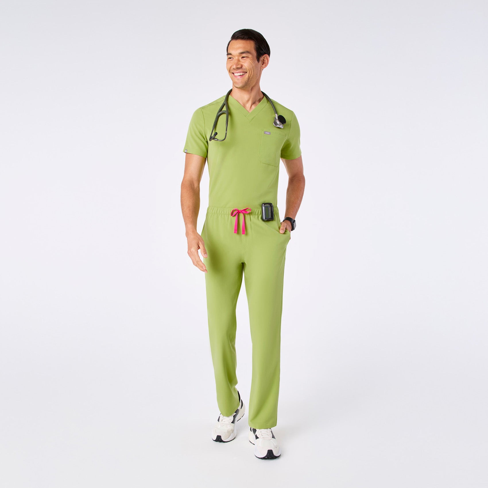 Pisco Straight-Leg Scrub Pant™ - Matcha