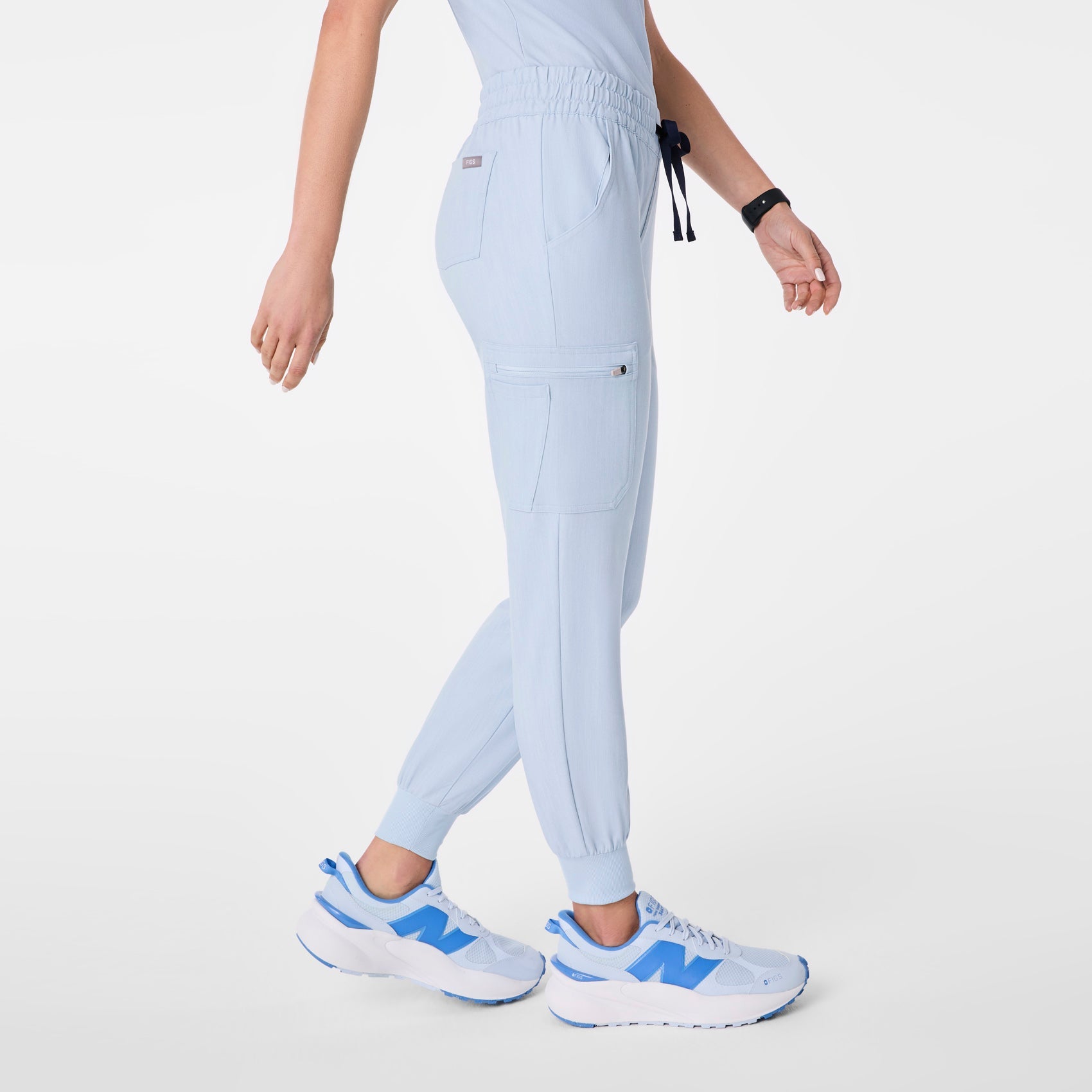 Uman Jogger Scrub Pant - Chambray