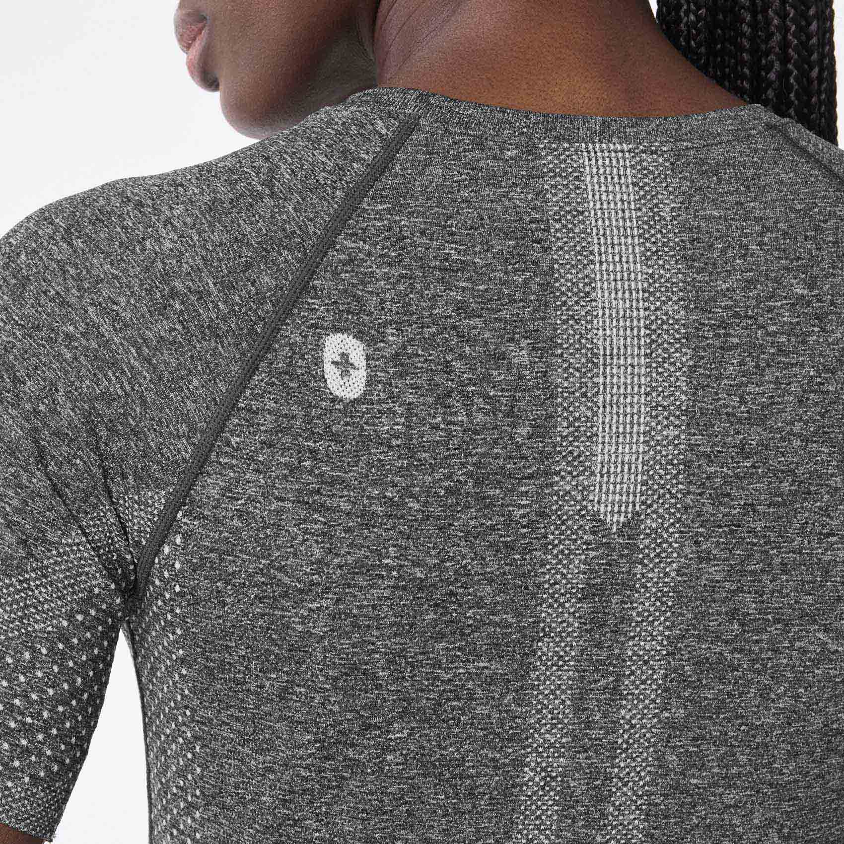 Salta Seamless Short-Sleeve Underscrub - Graphite