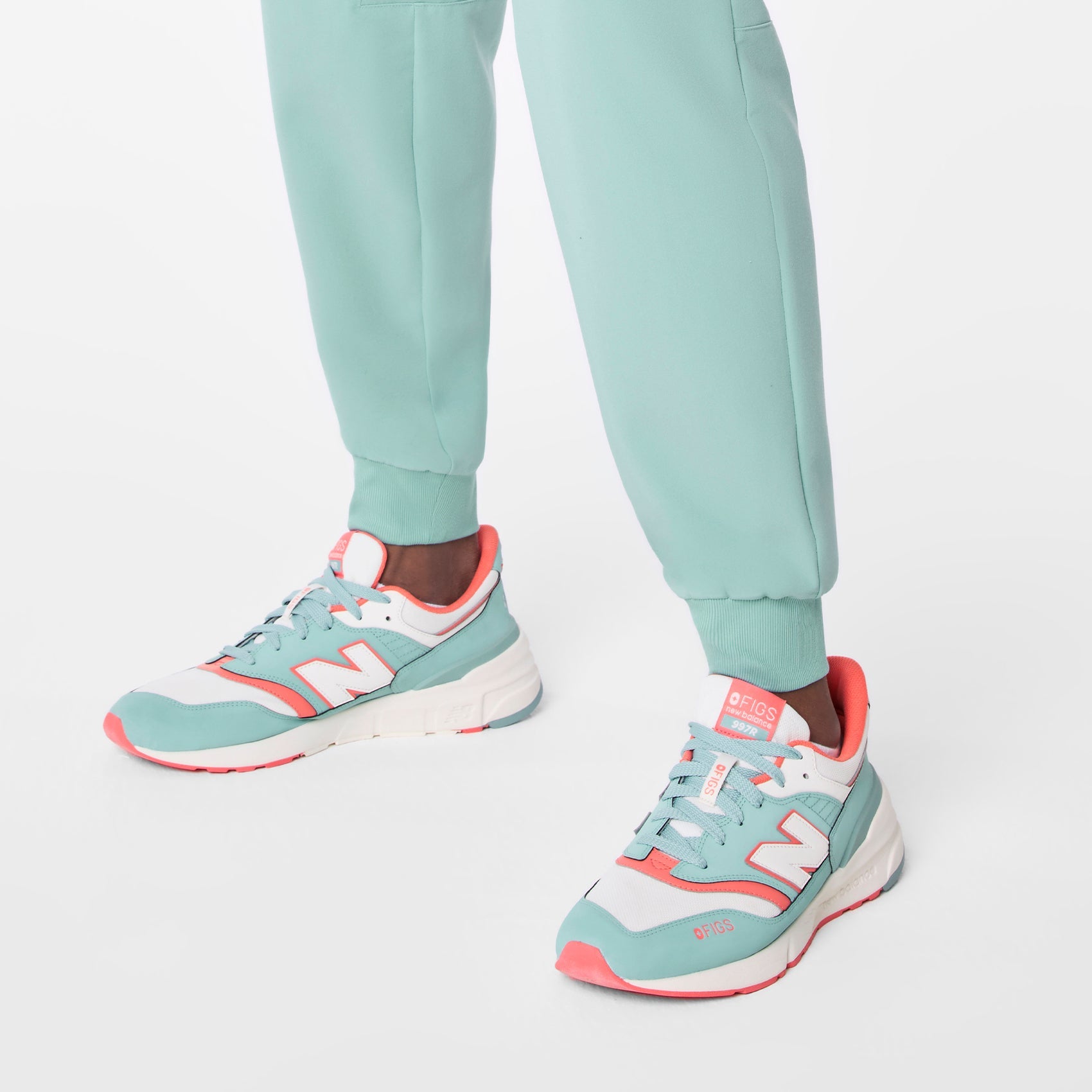 FIGS | New Balance 997R - Seaglass