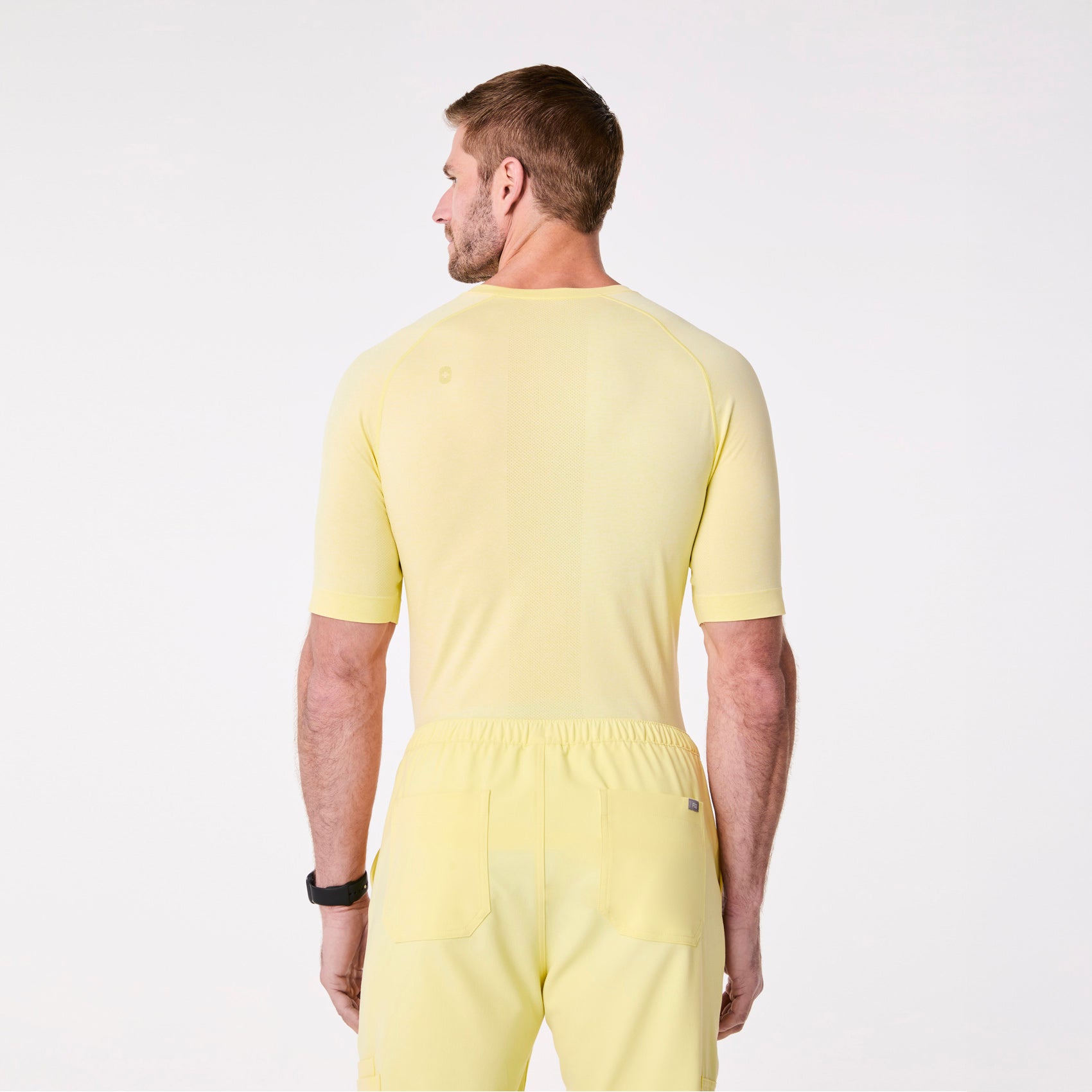 Makato Seamless Short-Sleeve Underscrub - Sunlight