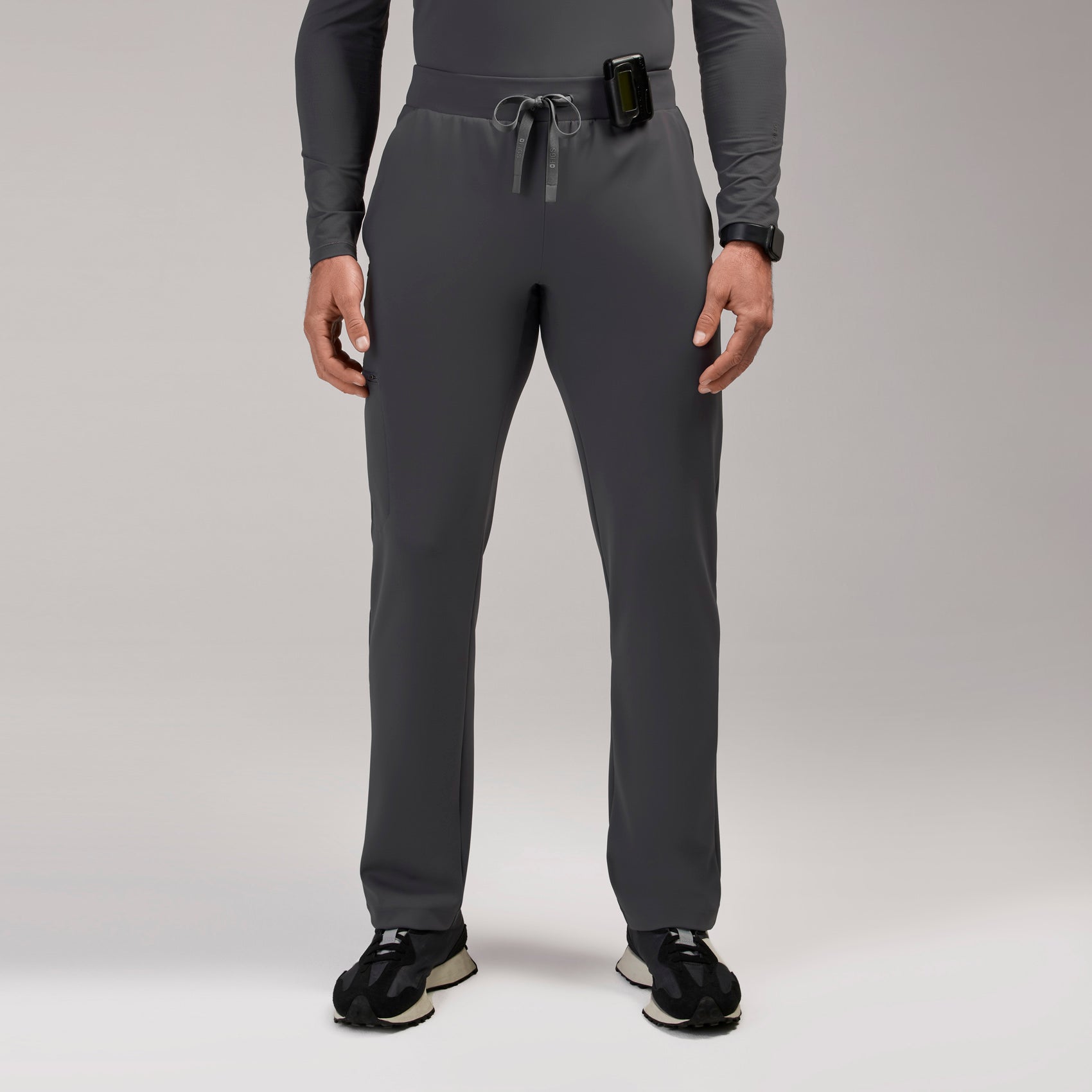 Norris Straight-Leg Scrub Pant - Charcoal
