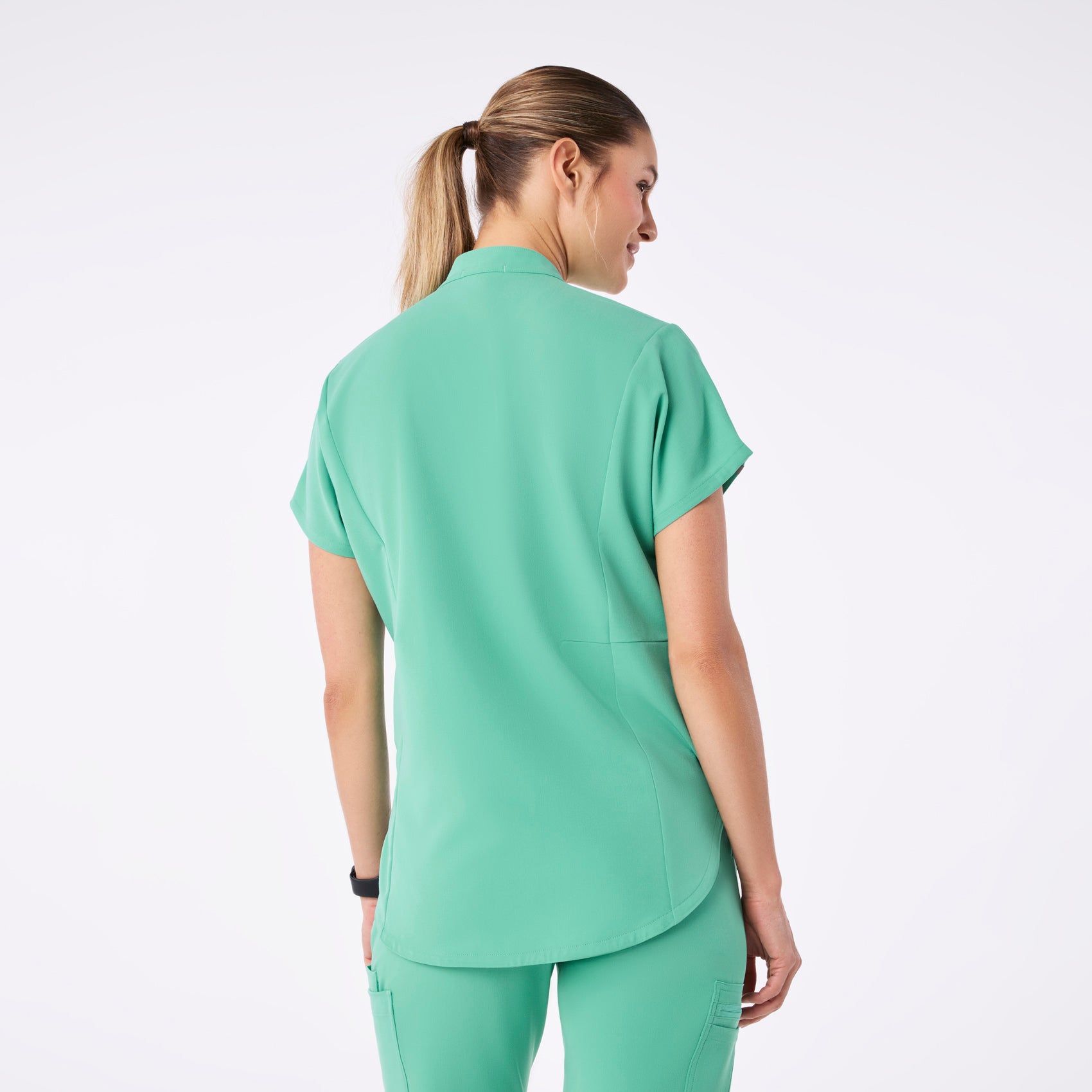 Montex Relaxed Scrub Top - Surgical Green