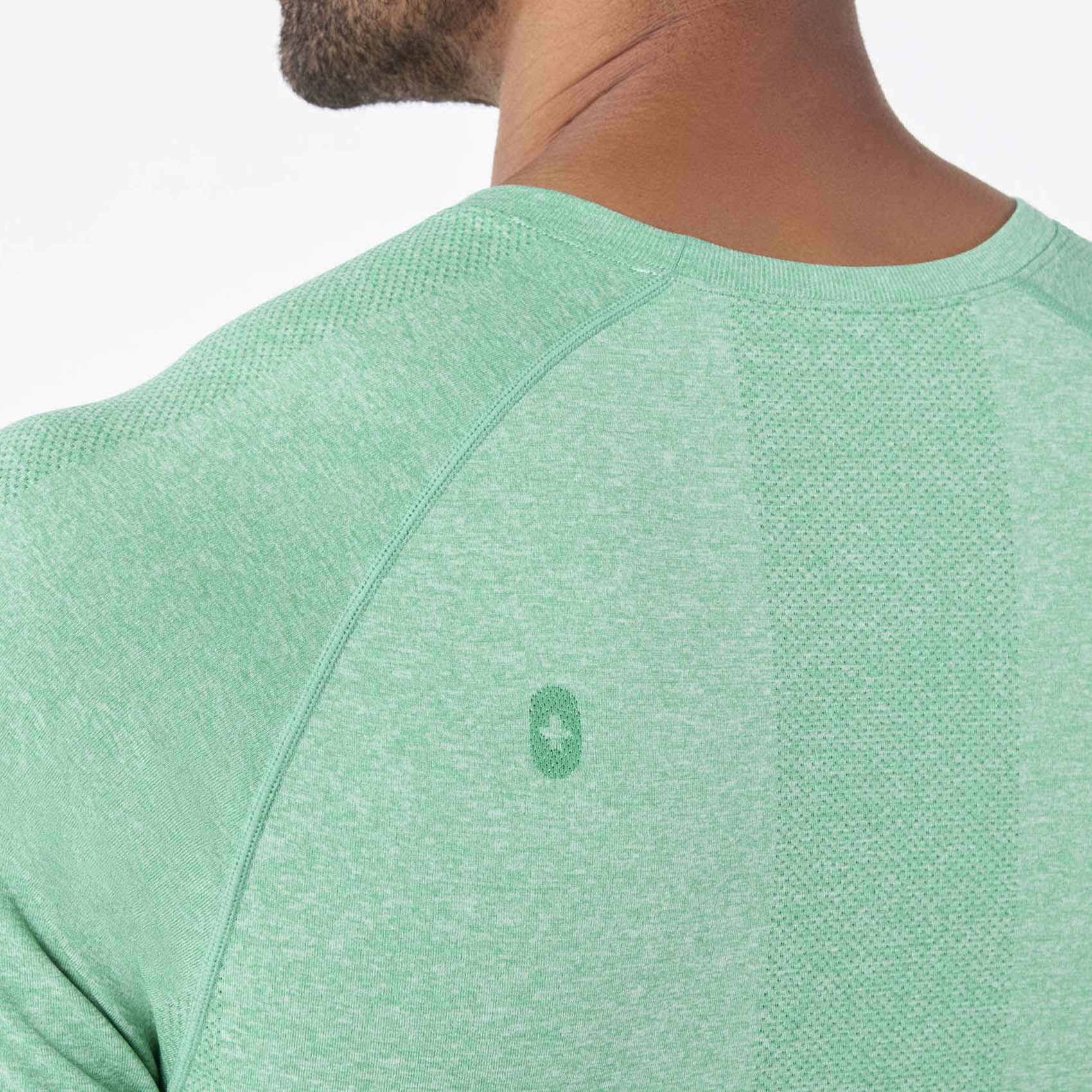 Makato Seamless Short-Sleeve Underscrub - Surgical Green