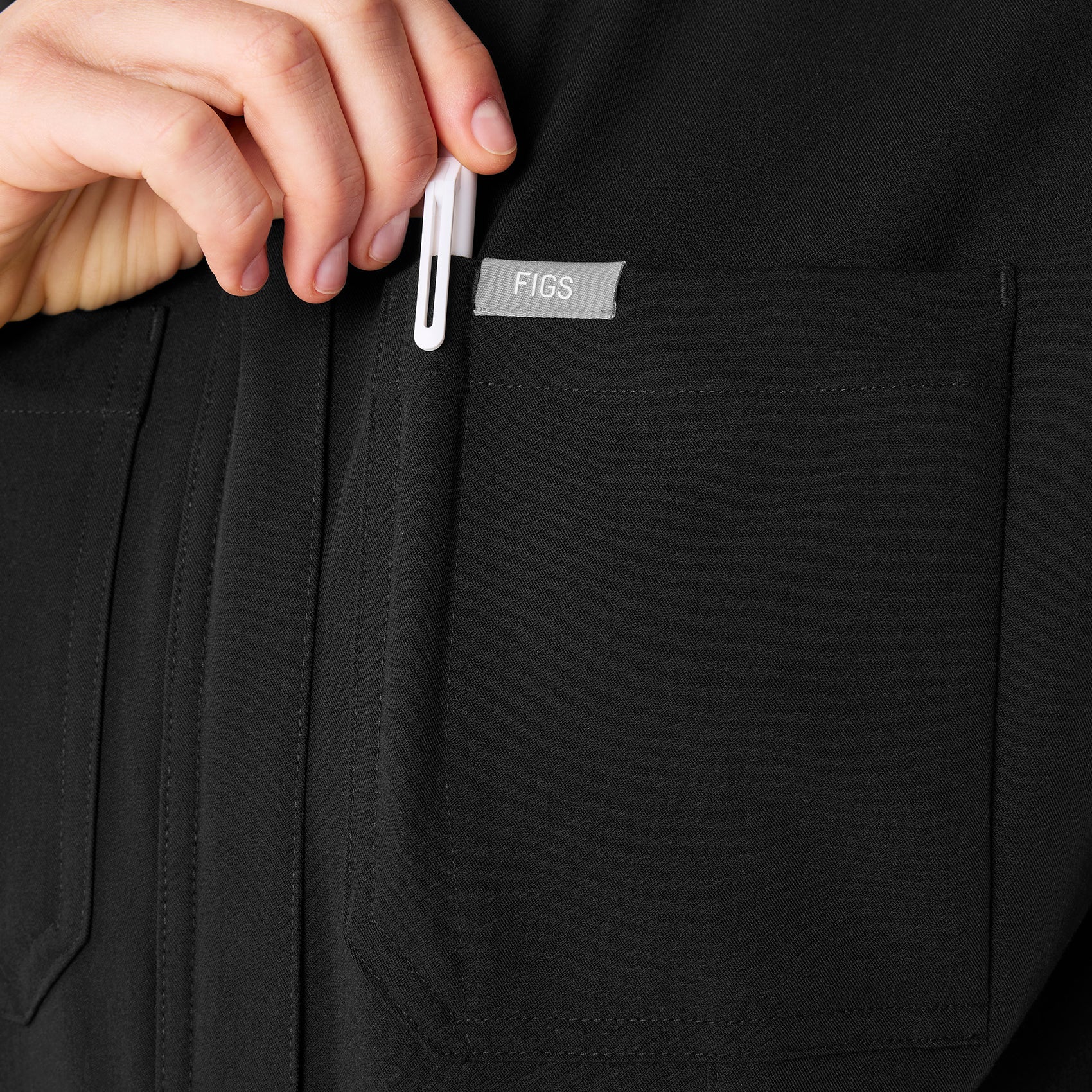 Rafaela Jogger ScrubJumpsuit™ - Black