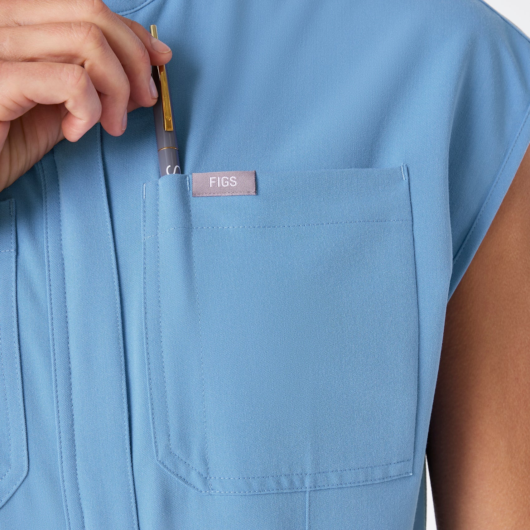 Rafaela Jogger ScrubJumpsuit™ - Ceil Blue