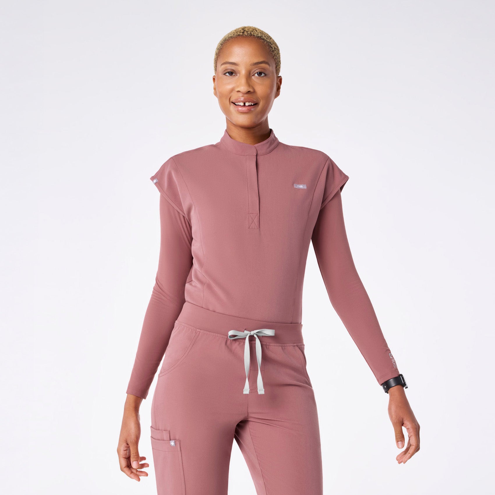  Rafaela Brief ScrubBodysuit™ - Mauve