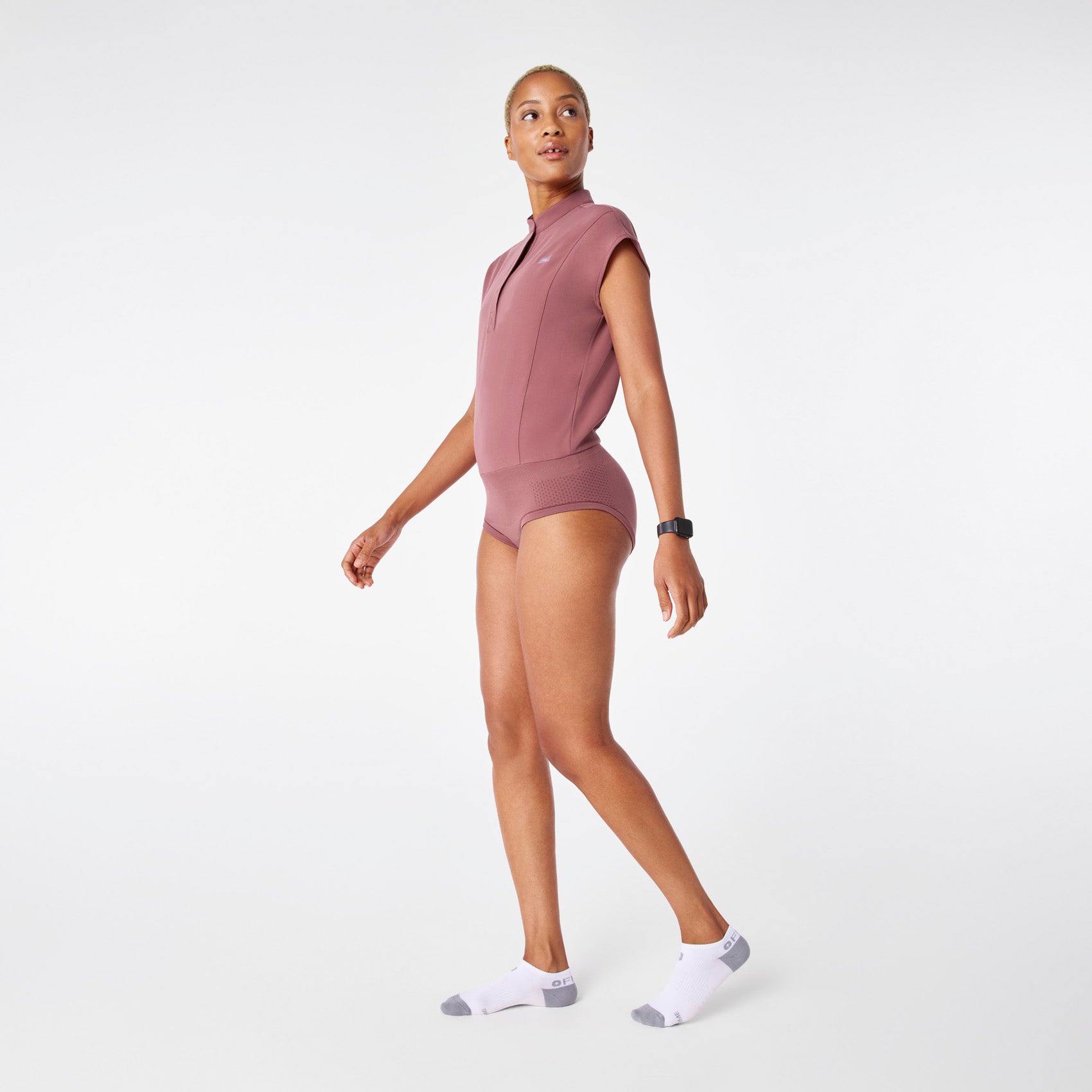  Rafaela Brief ScrubBodysuit™ - Mauve