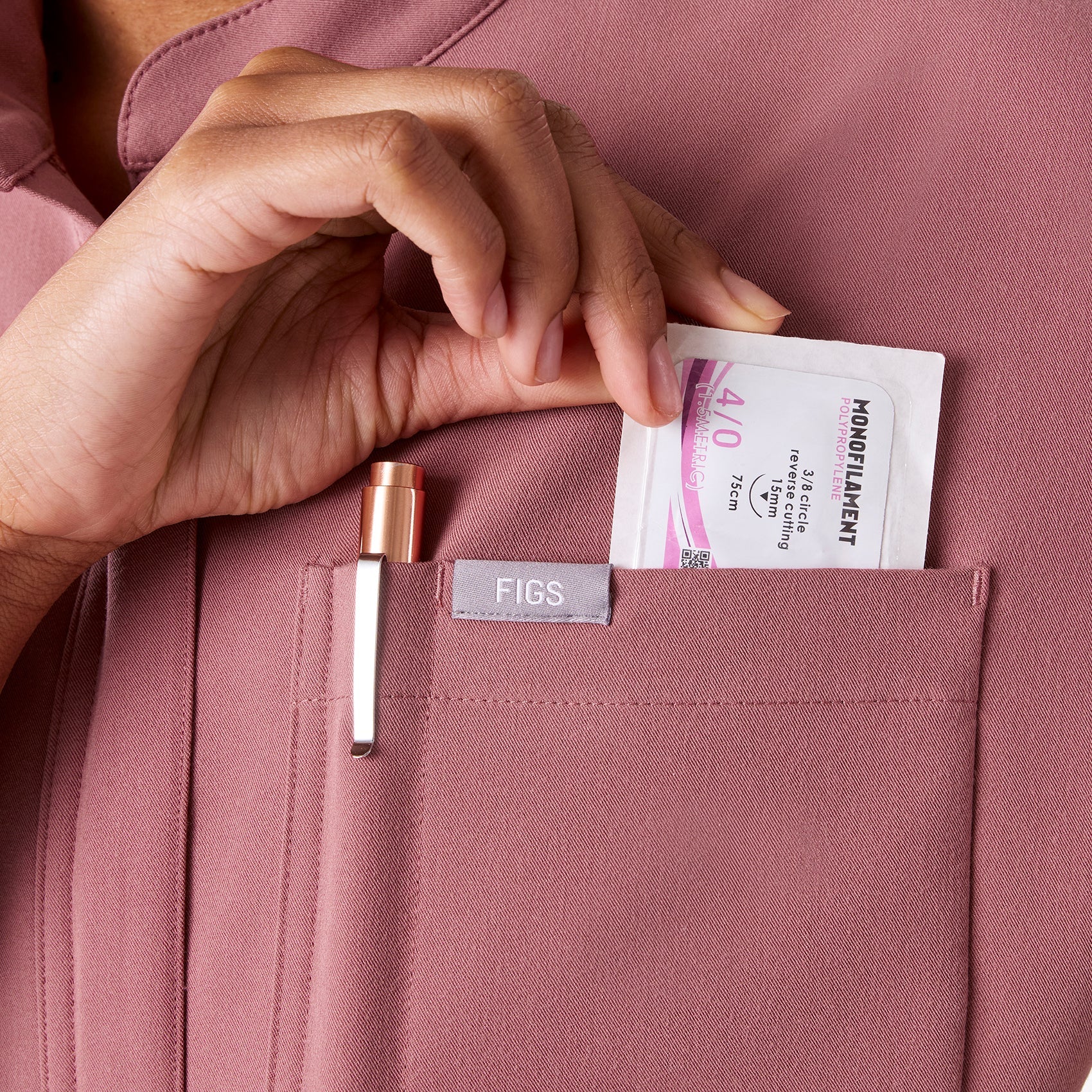 Rafaela Jogger ScrubJumpsuit™ - Mauve