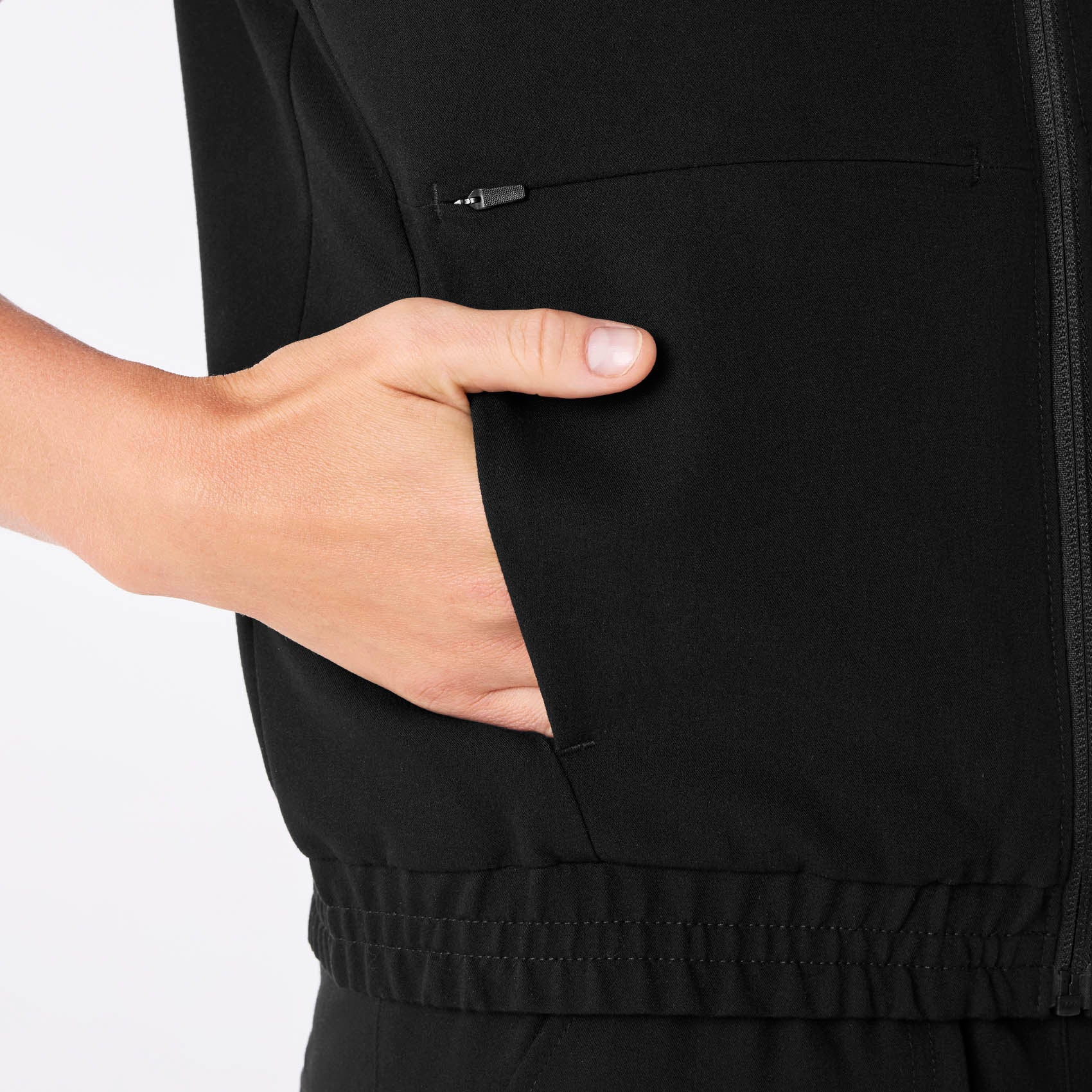  Sydney Scrub Vest - Black
