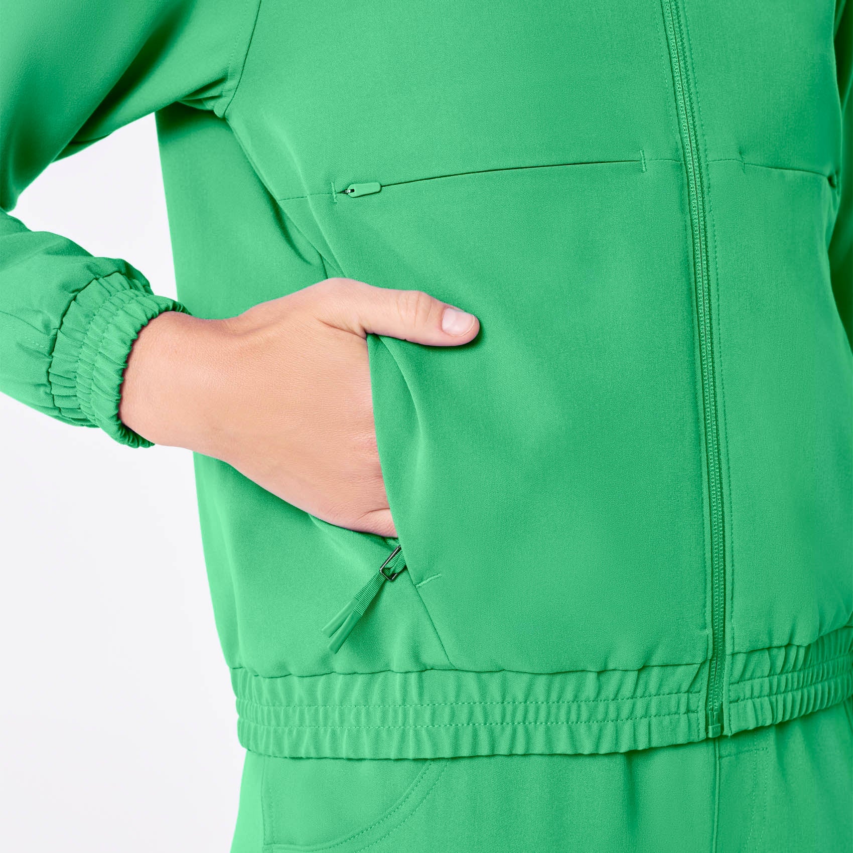 Sydney Scrub Jacket - Emerald